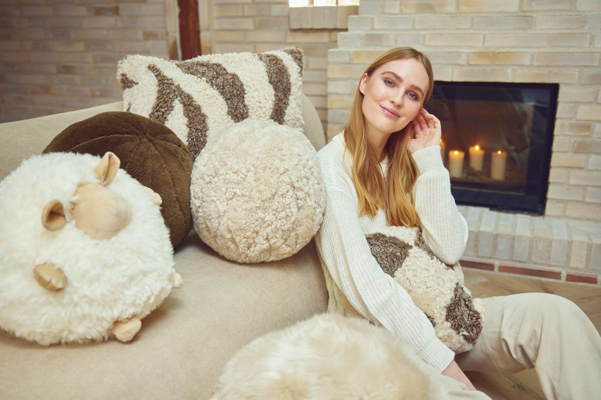 Cute Sheep Pude | Ø26 cm