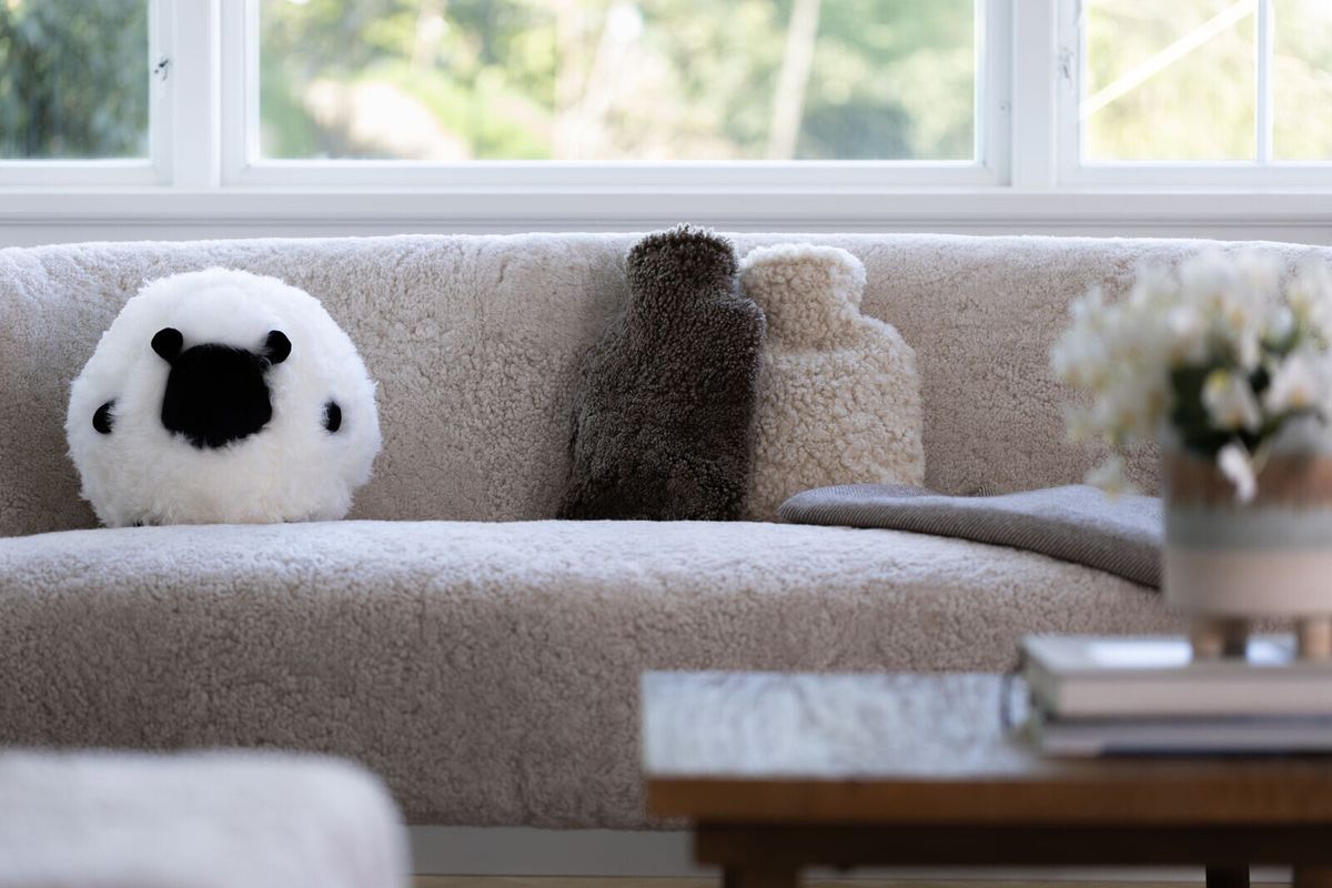 Cute Sheep | New Zealandsk Lammeskind | Ø20 cm | Ø26 cm | Ø34 cm