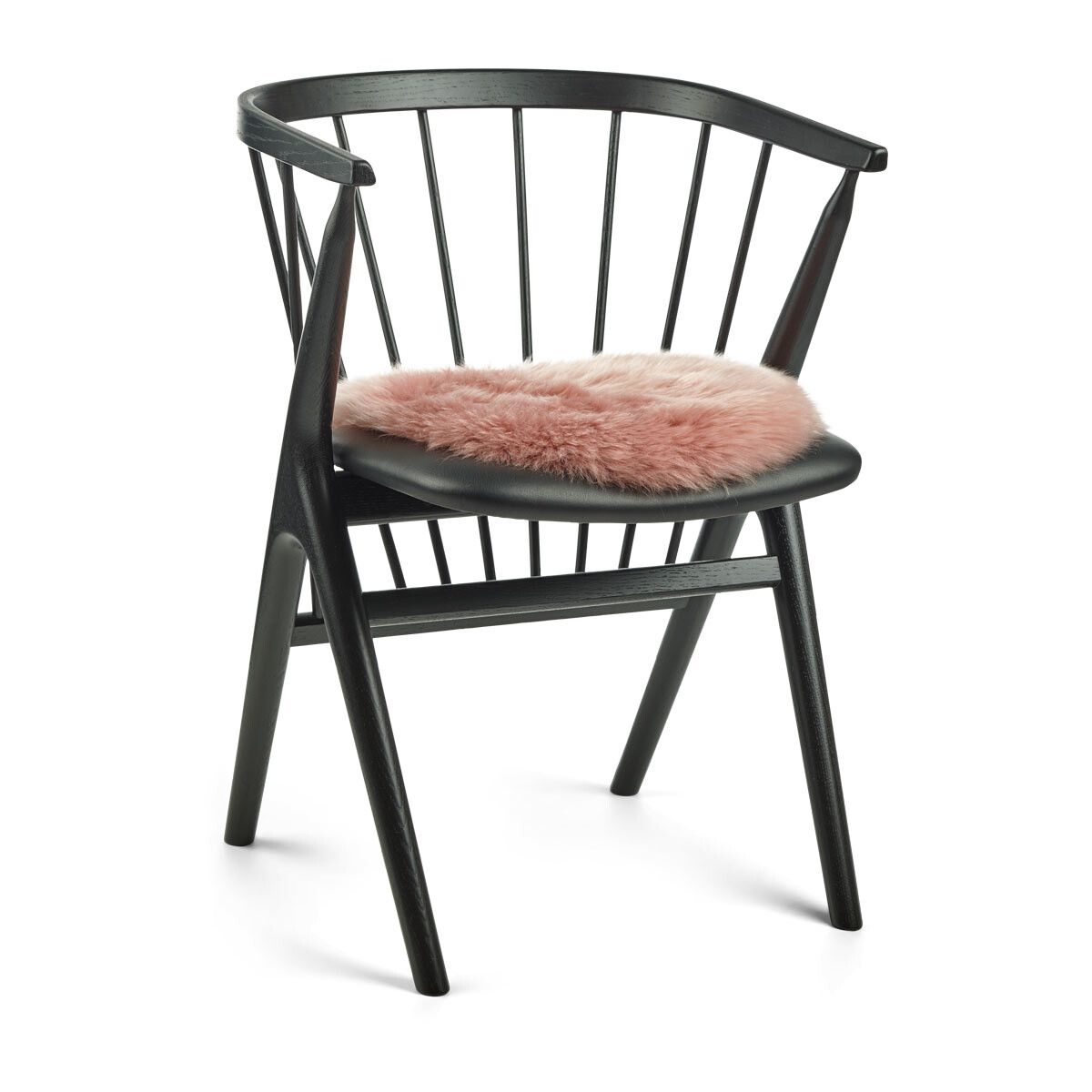 Sædehynde | Langhåret | New Zealand | Ø38 cm Rosa
