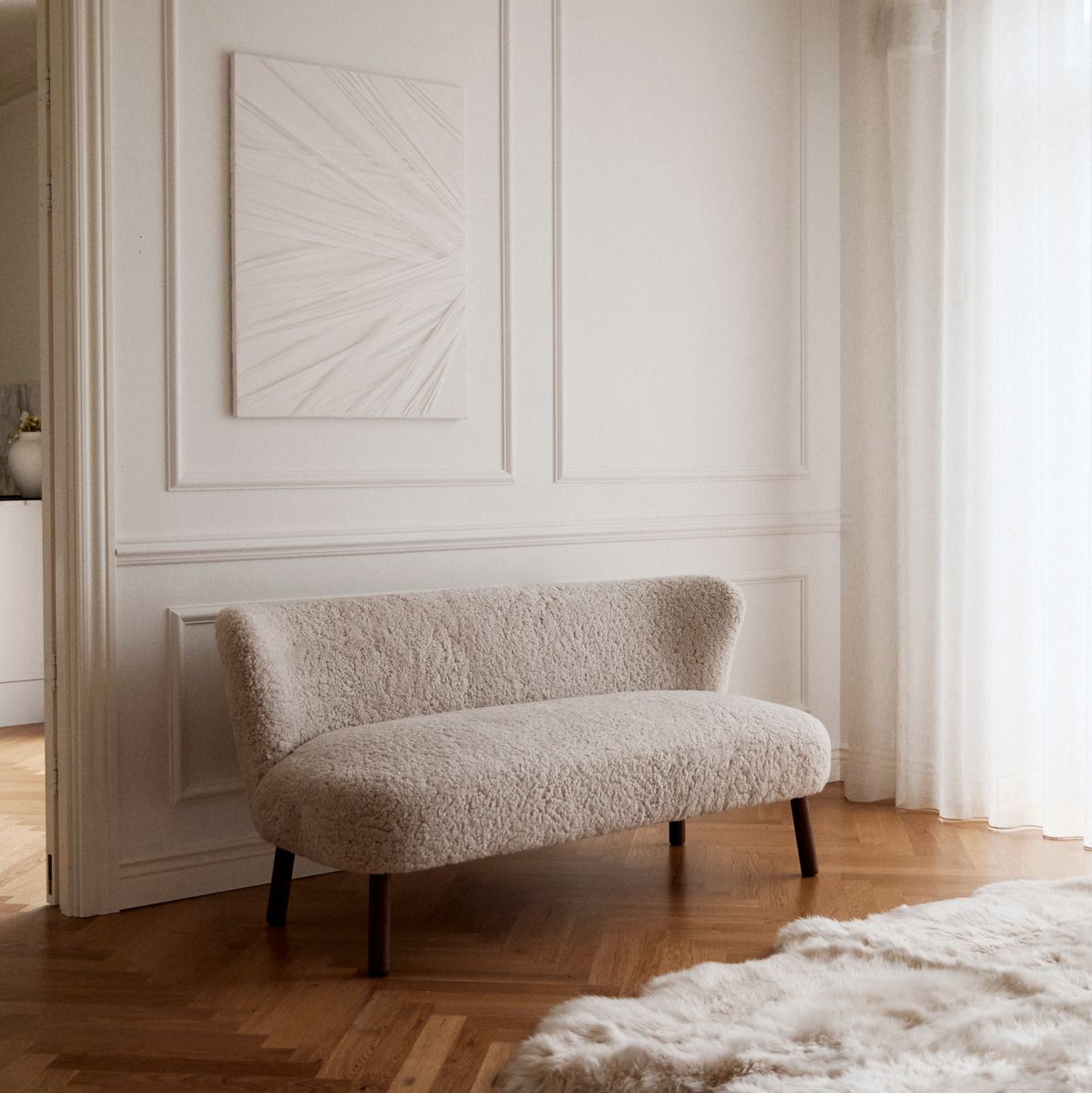 Emanuel 2-personers sofa | Designmøbel Antracitgrå