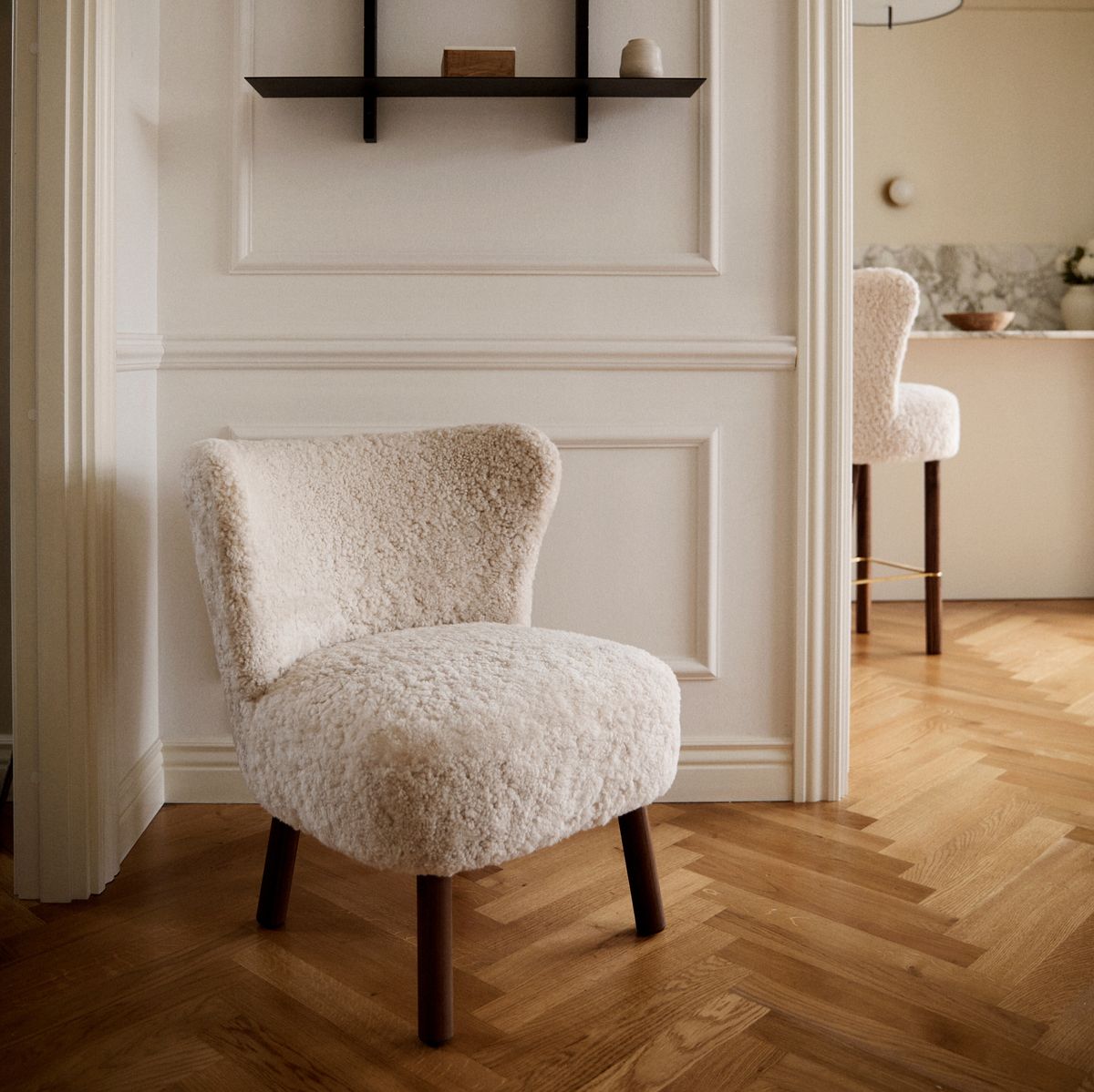 Emily Lounge Chair Koksgrå