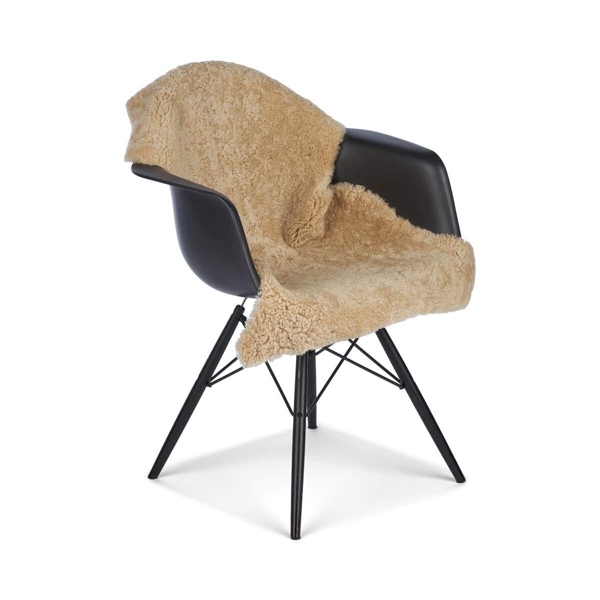 Lammeskind | Korthåret Krøllet | New Zealand | Tæppe 100 cm