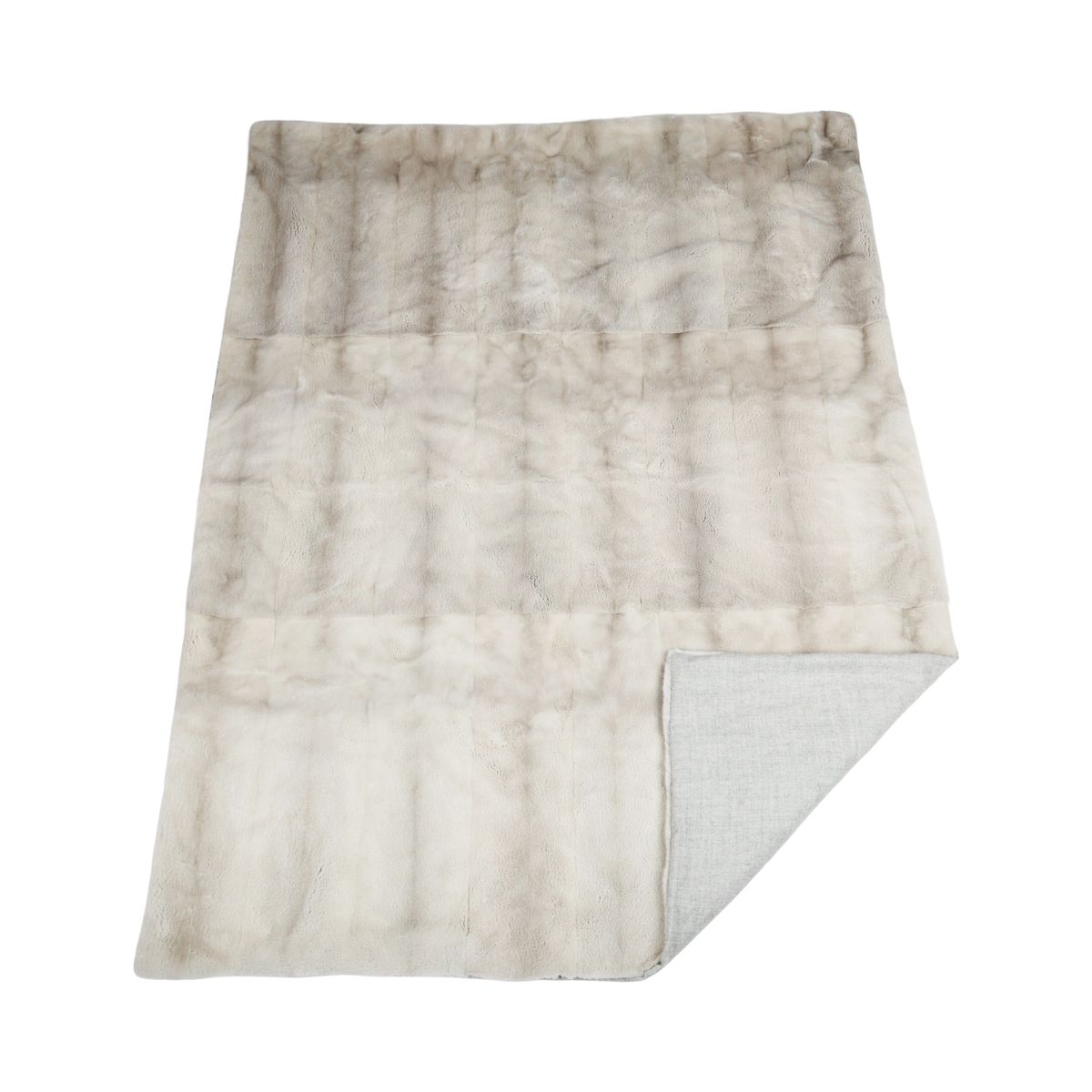 Minkplaid | Bagside af kashmir | Sapphire Crosse | 140x190 cm