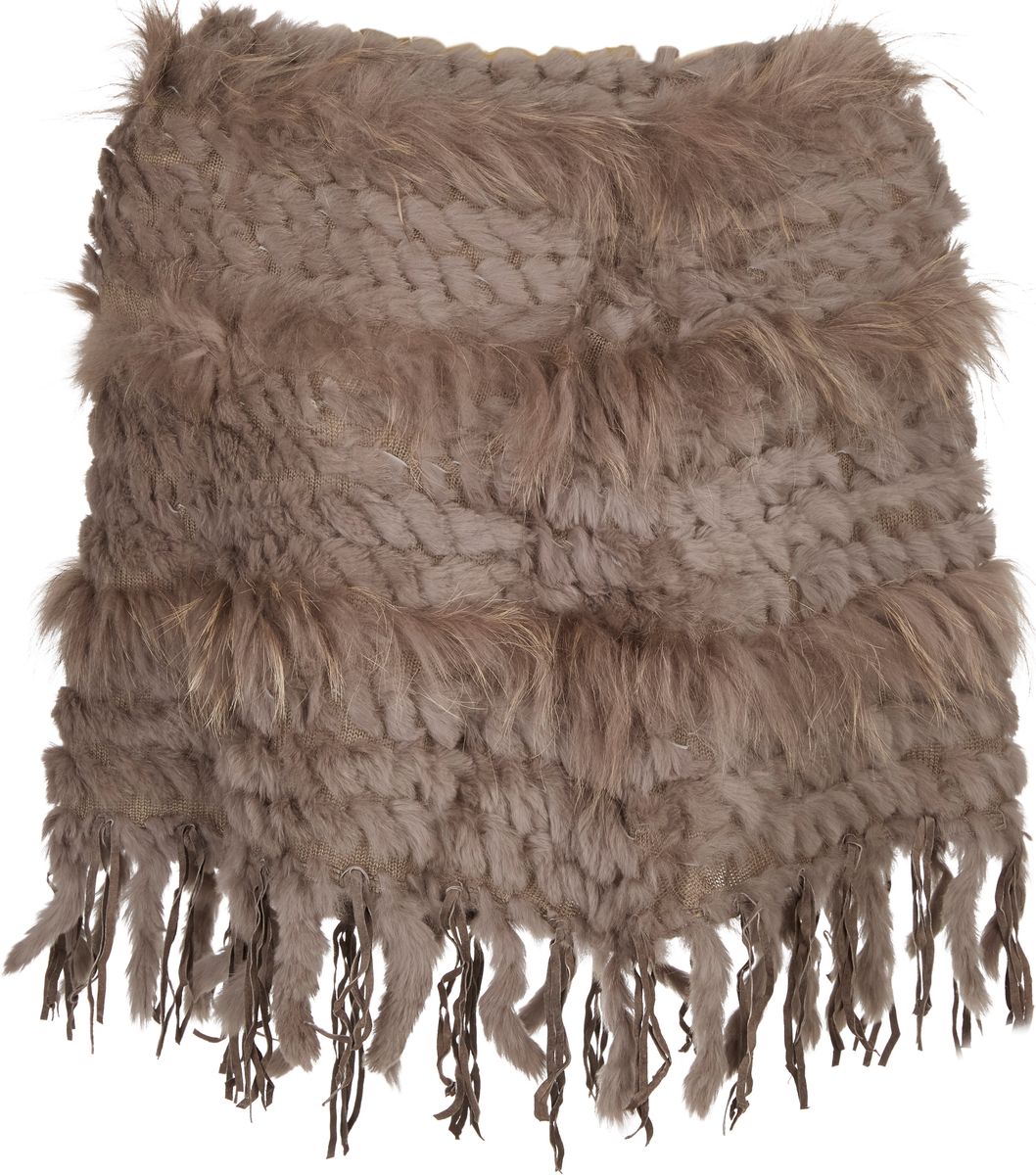 Kamilla Poncho Lysebrun