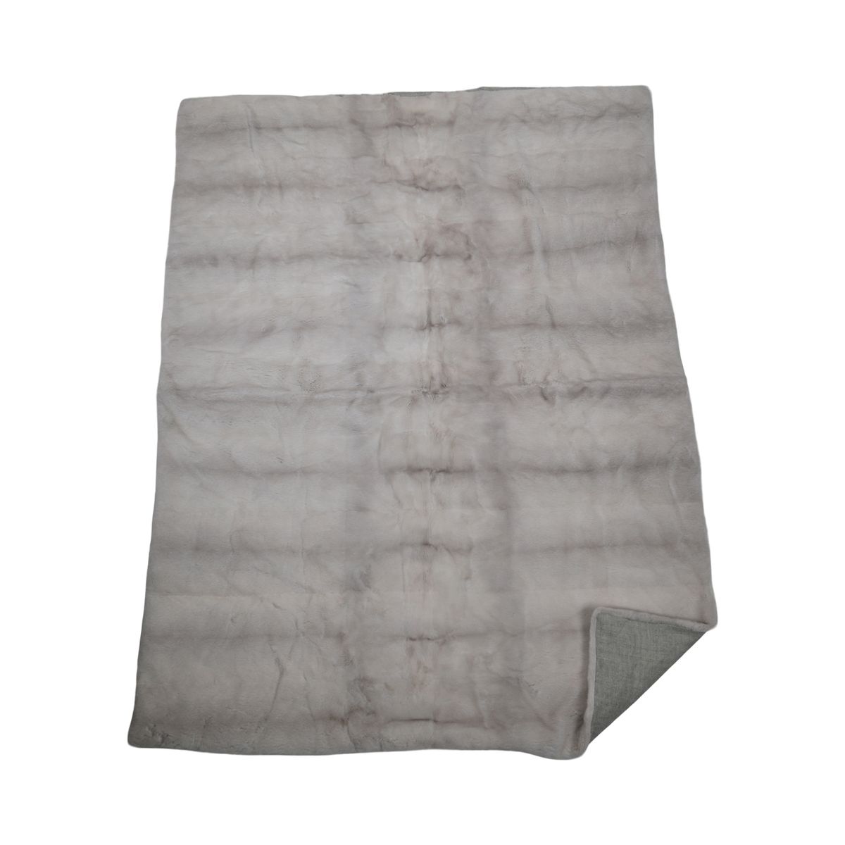 Minkplaid | Bagside af kashmir | Sapphire Cross | 186x260 cm