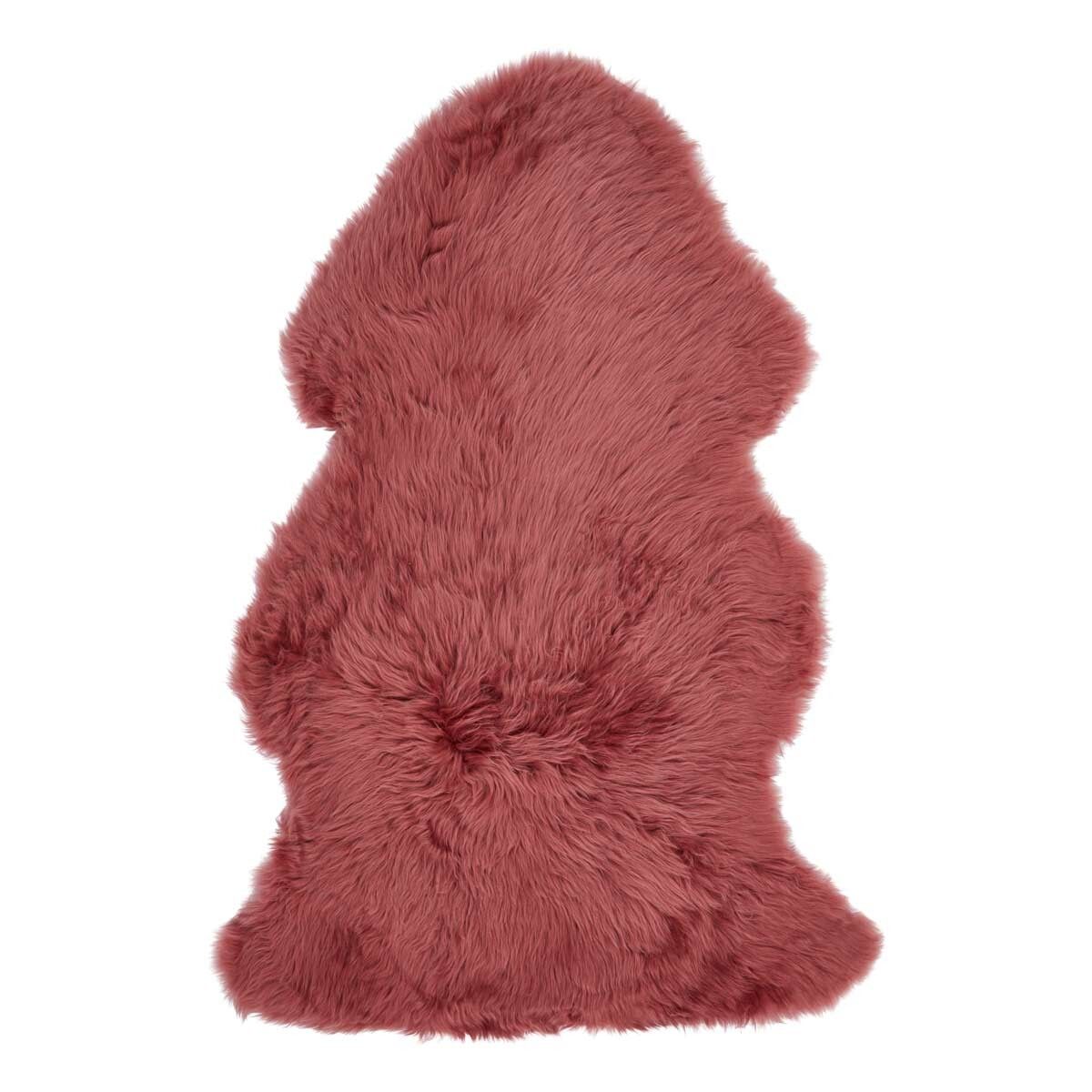 Lammeskind | Langhåret | New Zealand | 115x60 cm Gammelrosa