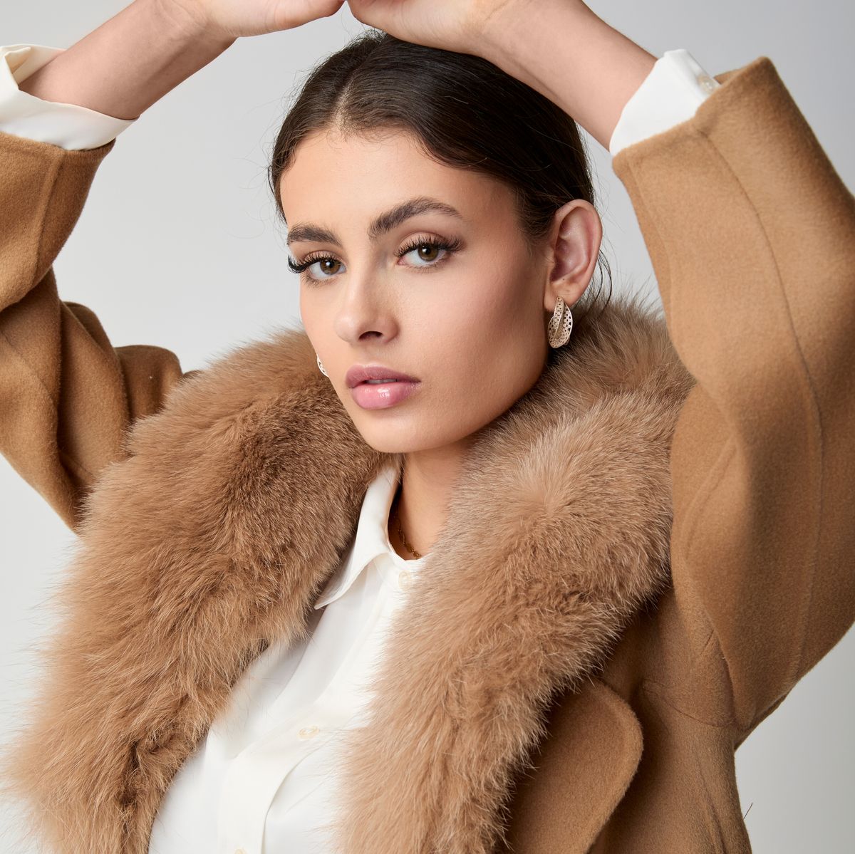 Mercedes jakke Beige