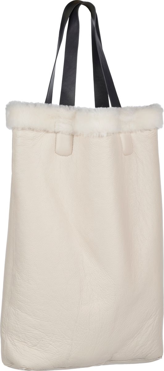 Leonora Shopper Sort/Hvid