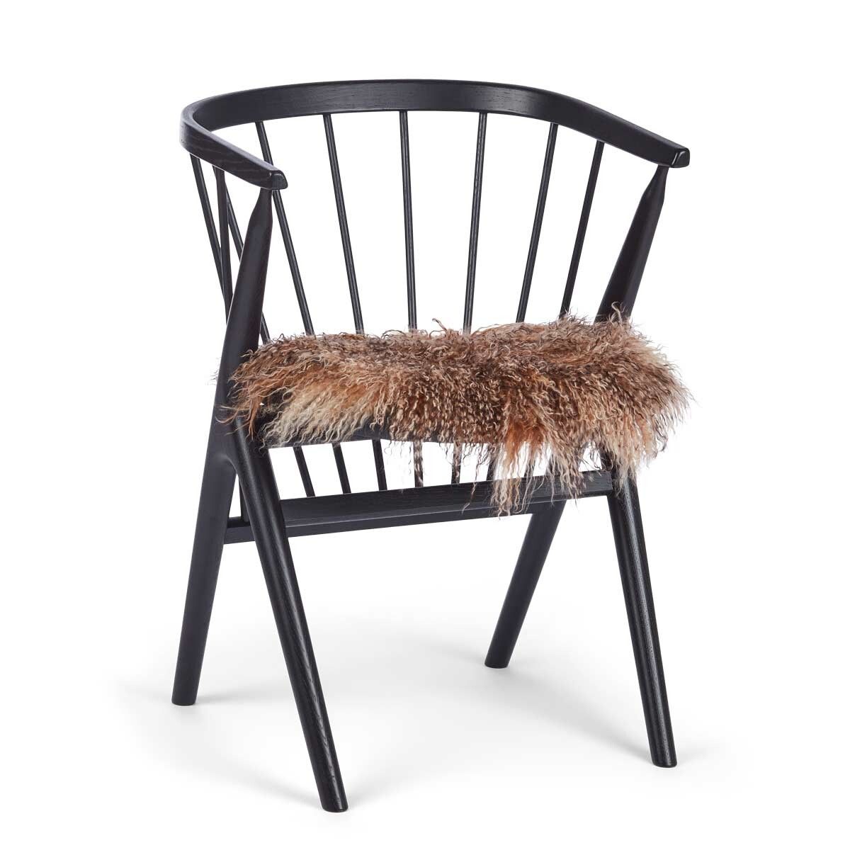 Sædehynde | Krøllet | Tibet | Ø38 cm Solnedgang