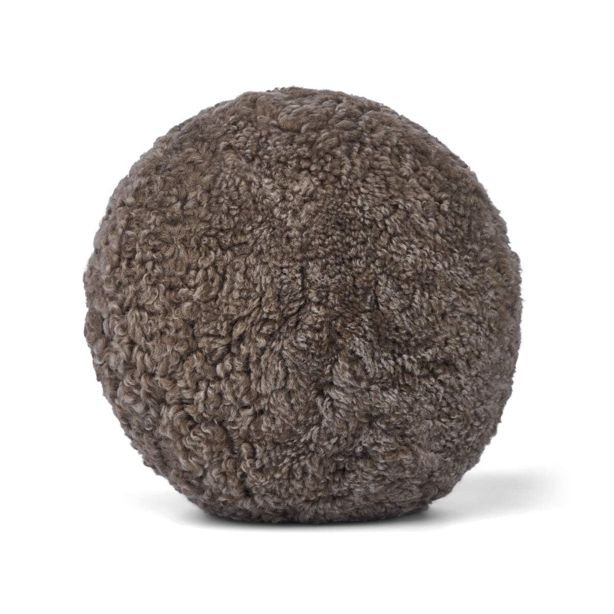 Angelite pude | Korthåret | New Zealand | Ø25/30/35 cm Cappuccino