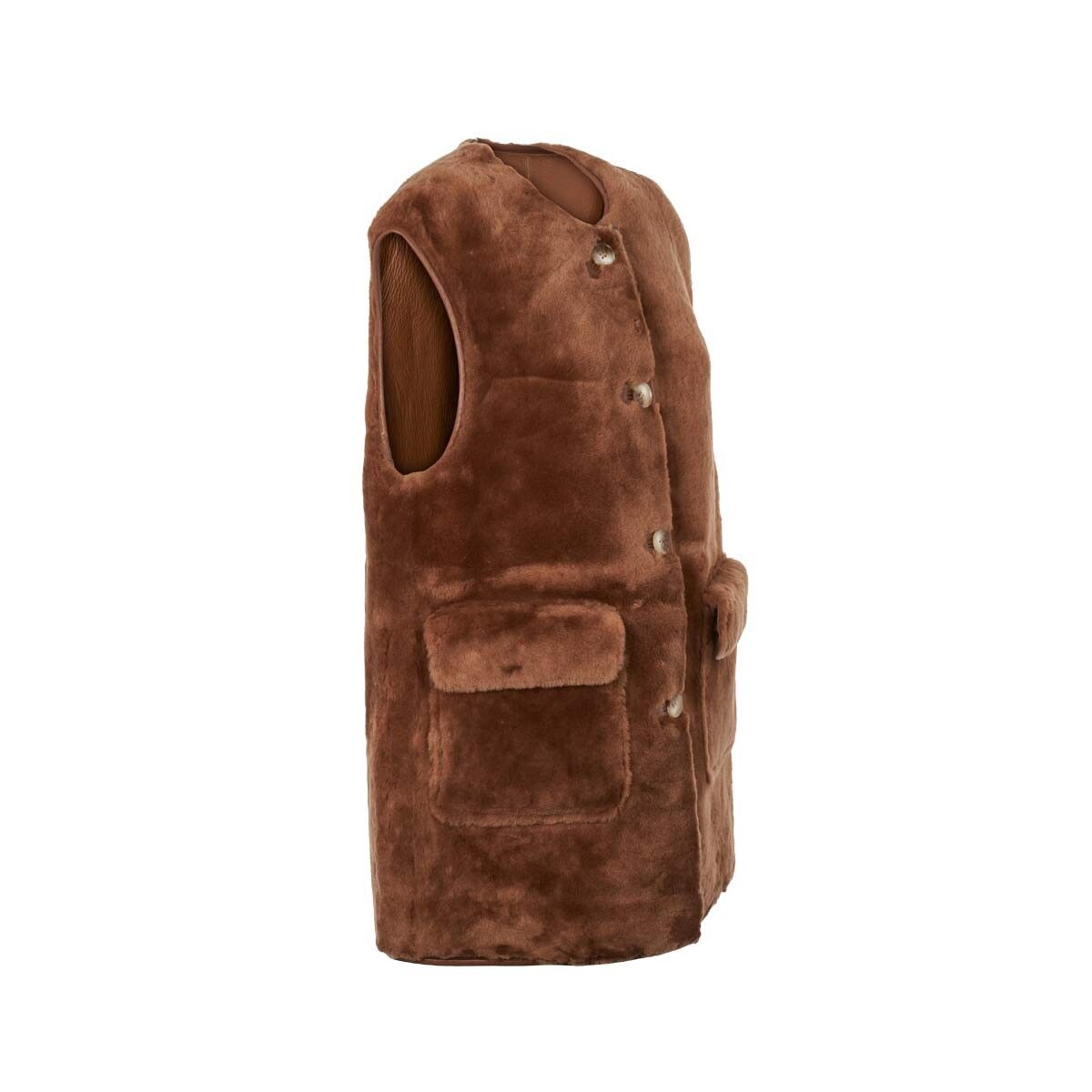 Jenny Vest Teddy Brun