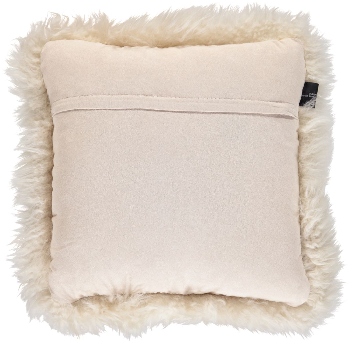 Lammeskindpude | Langhåret | New Zealand | 50x50 cm Beige