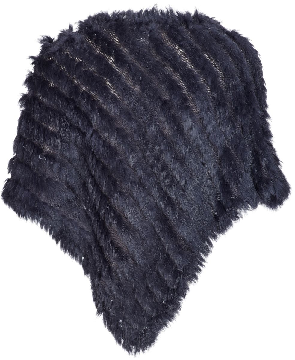 Molly poncho Midnatsblå