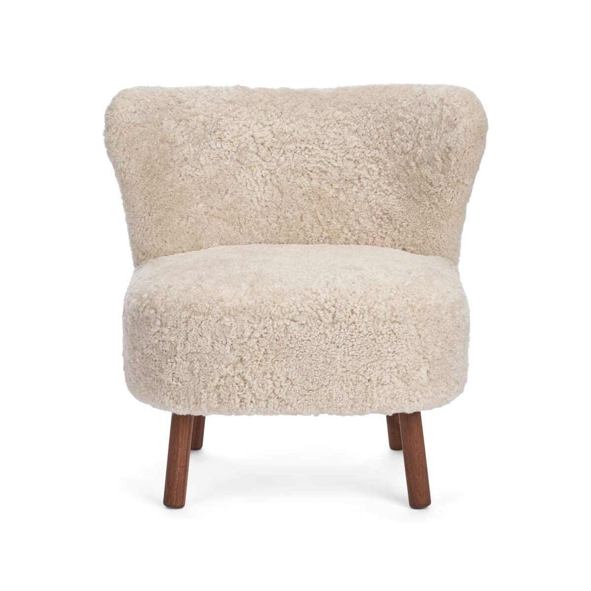 Emil Lounge Chair | Korthåret Pearl