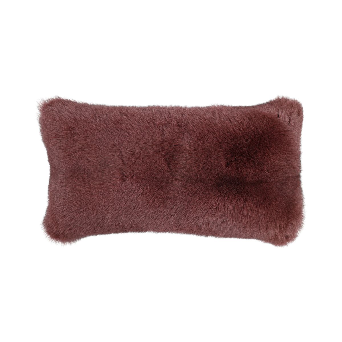 Premium rævepude | Kashmirbagside | Norge | Lilla | 56x30 cm