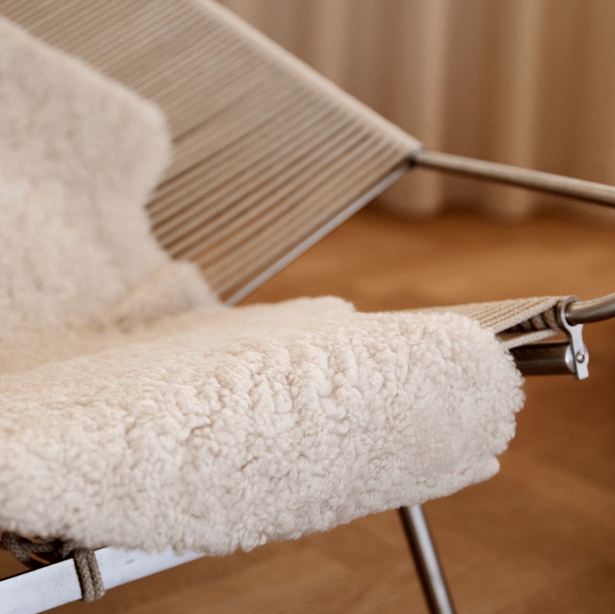 Lammeskind | Korthåret | New Zealand | 90x60 cm Koksgrå