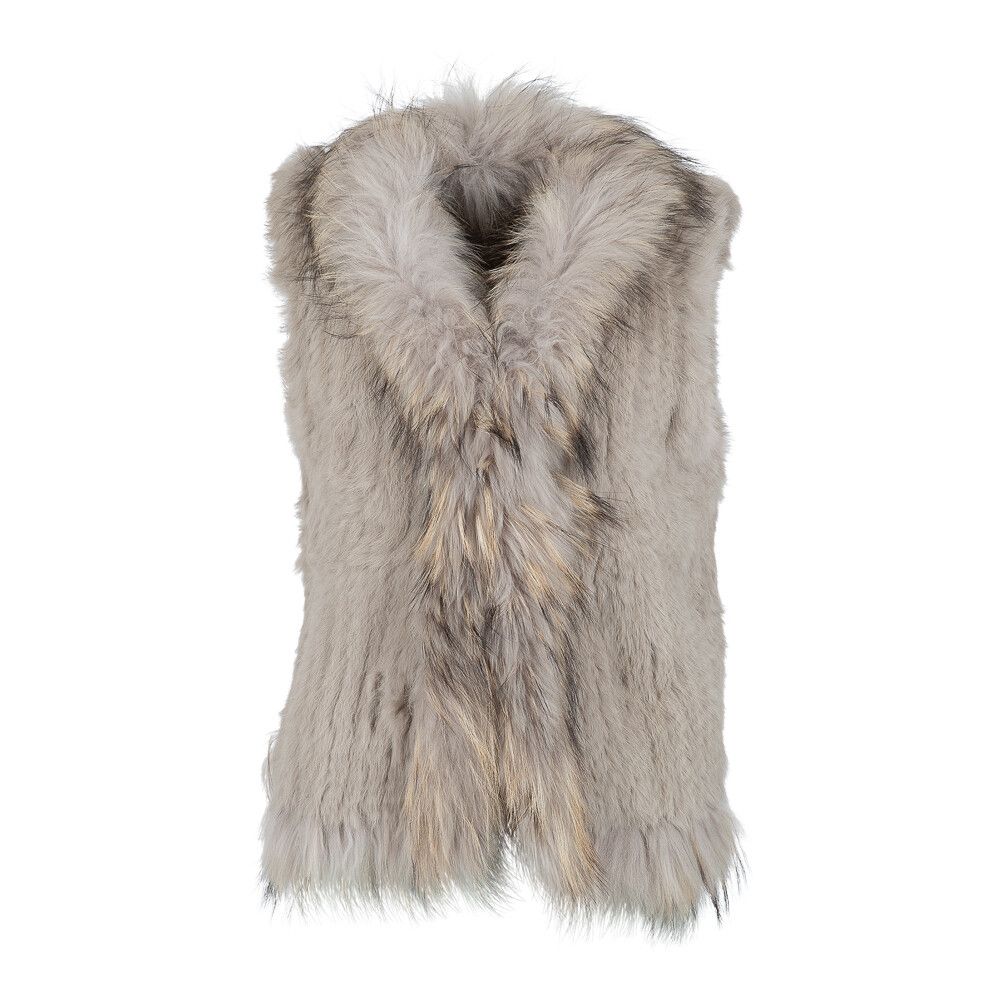Anna vest Simpel taupe