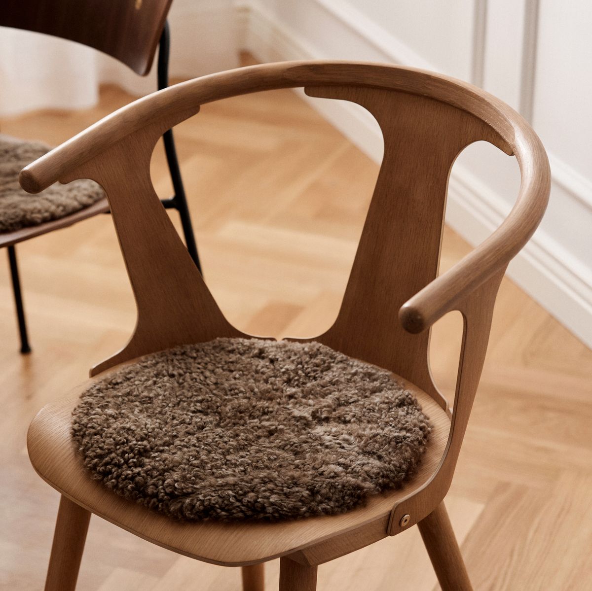 Sædehynde | Korthåret | New Zealand | Ø38 cm Koksgrå