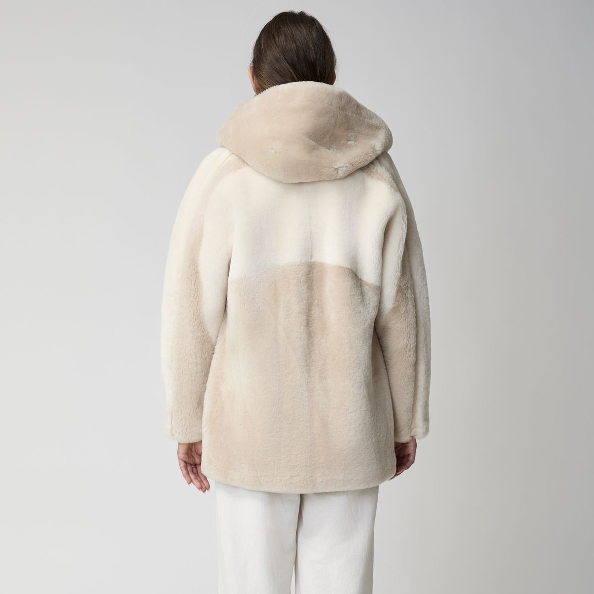 Leah-jakke Beige/Brun
