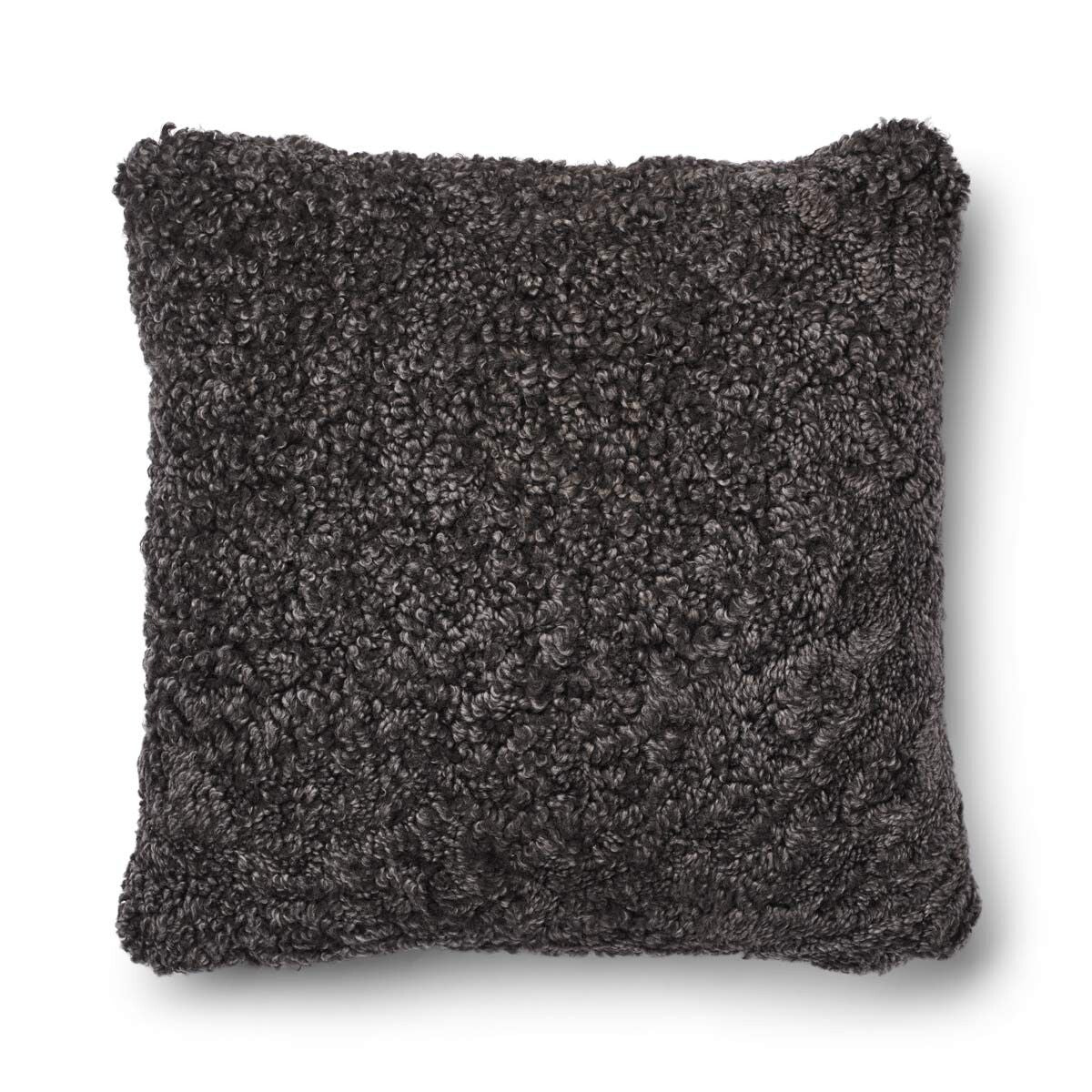 Classic Collection | Uldpude | Korthåret | 52x52 cm | 34x52 cm Brun / Mørkebrun