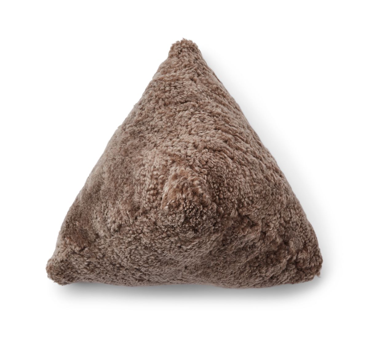 Hematite pude | Korthåret | New Zealand | 35x35x35 cm Taupe