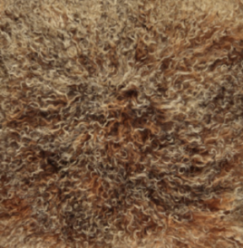 Gyngestol med tibetansk betræk Solnedgang