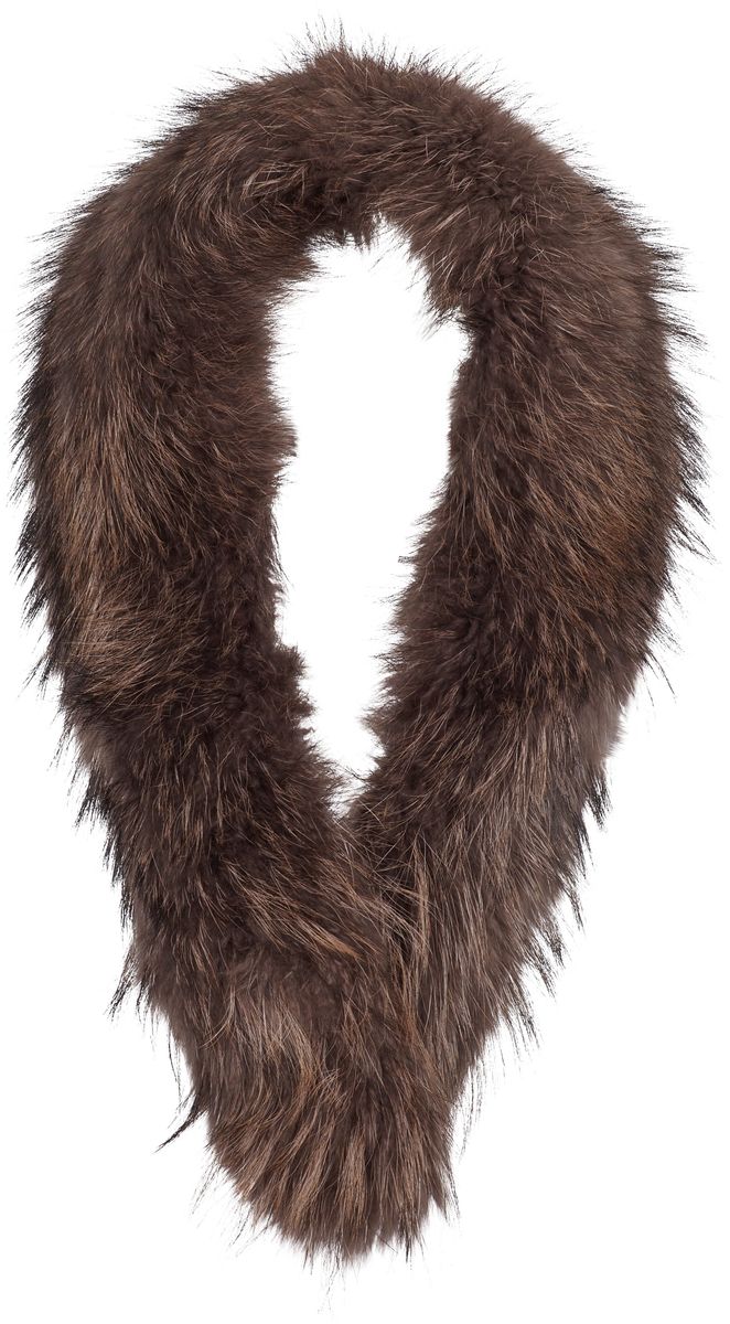 Klara Deluxe-Tørklæde Gråbrun