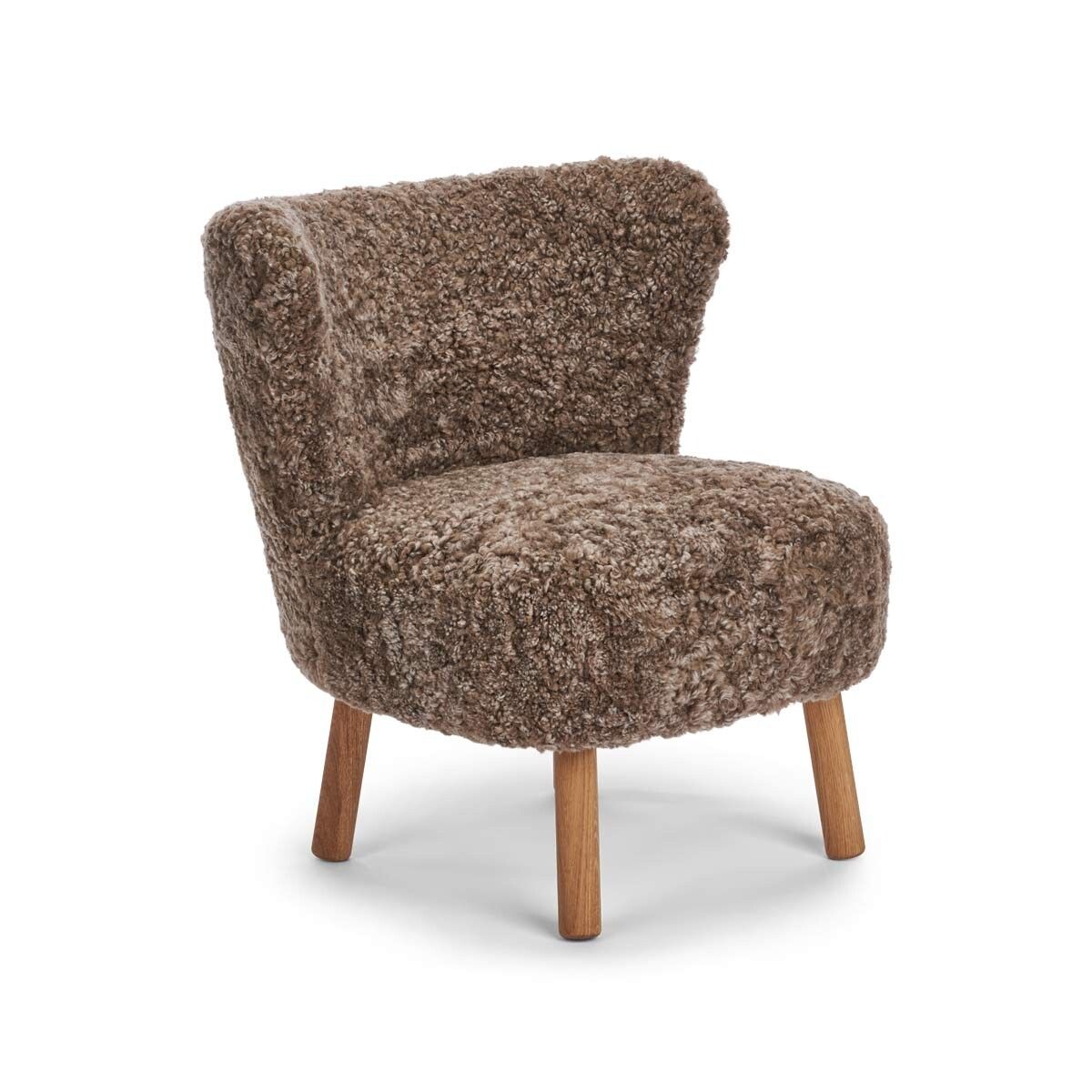 Emily Lounge Chair Lysebrun