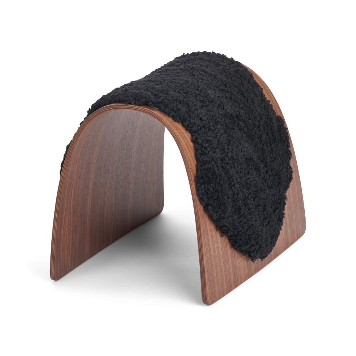 Sheep Stool cover | Korthåret | New Zealand Sort