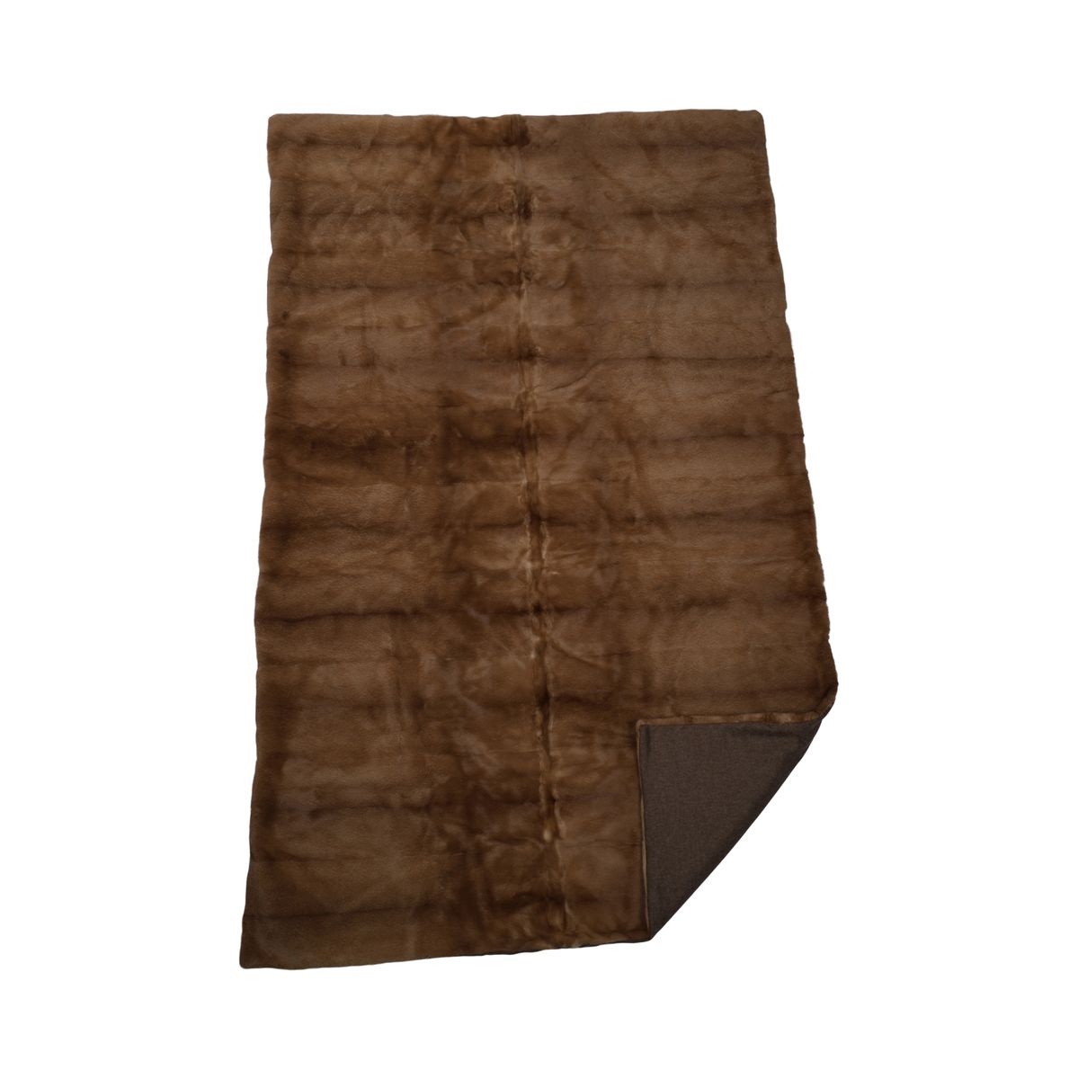 Minkplaid | Bagside af kashmir | Redglow | 195x125 cm