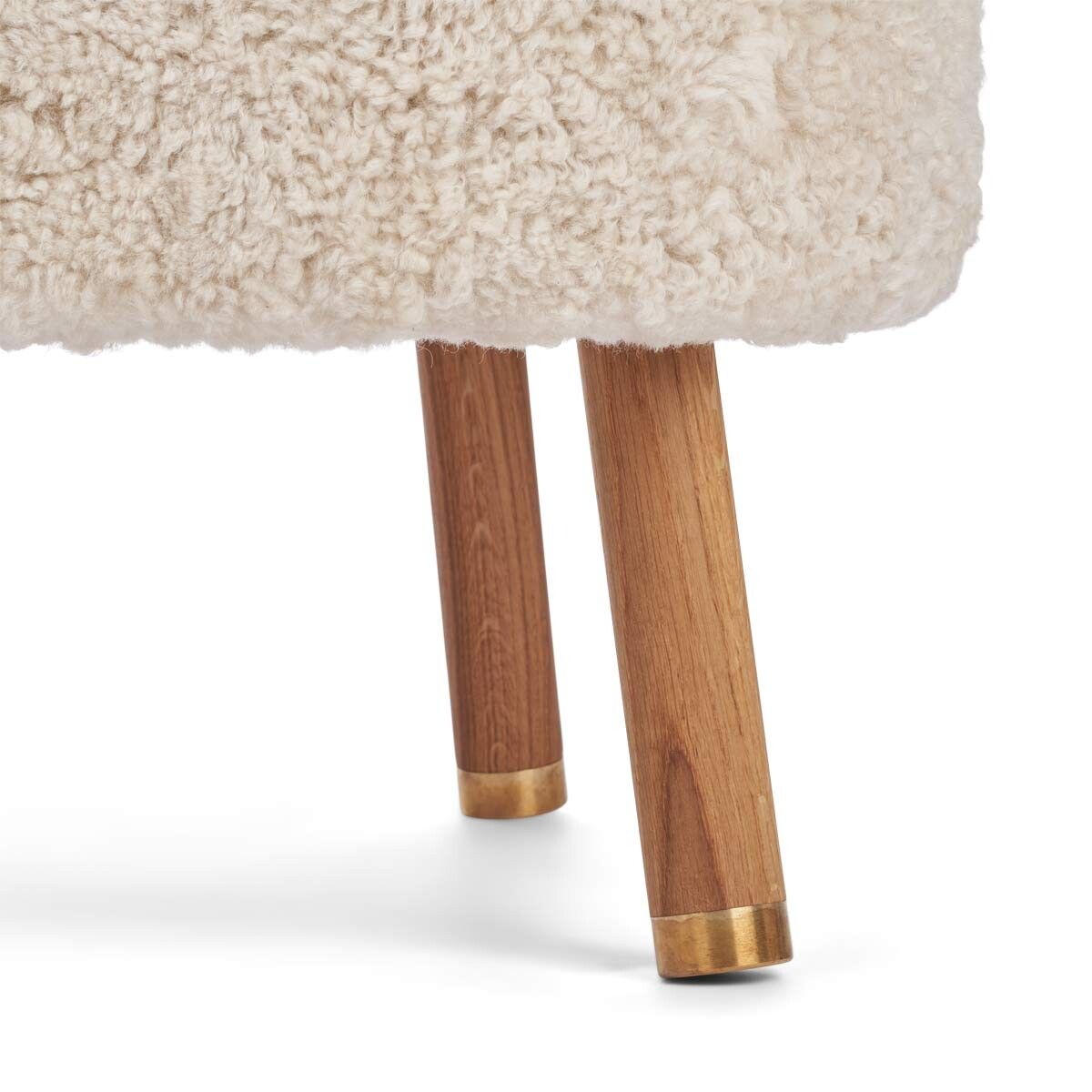 Emil Lounge Chair | Korthåret Pearl