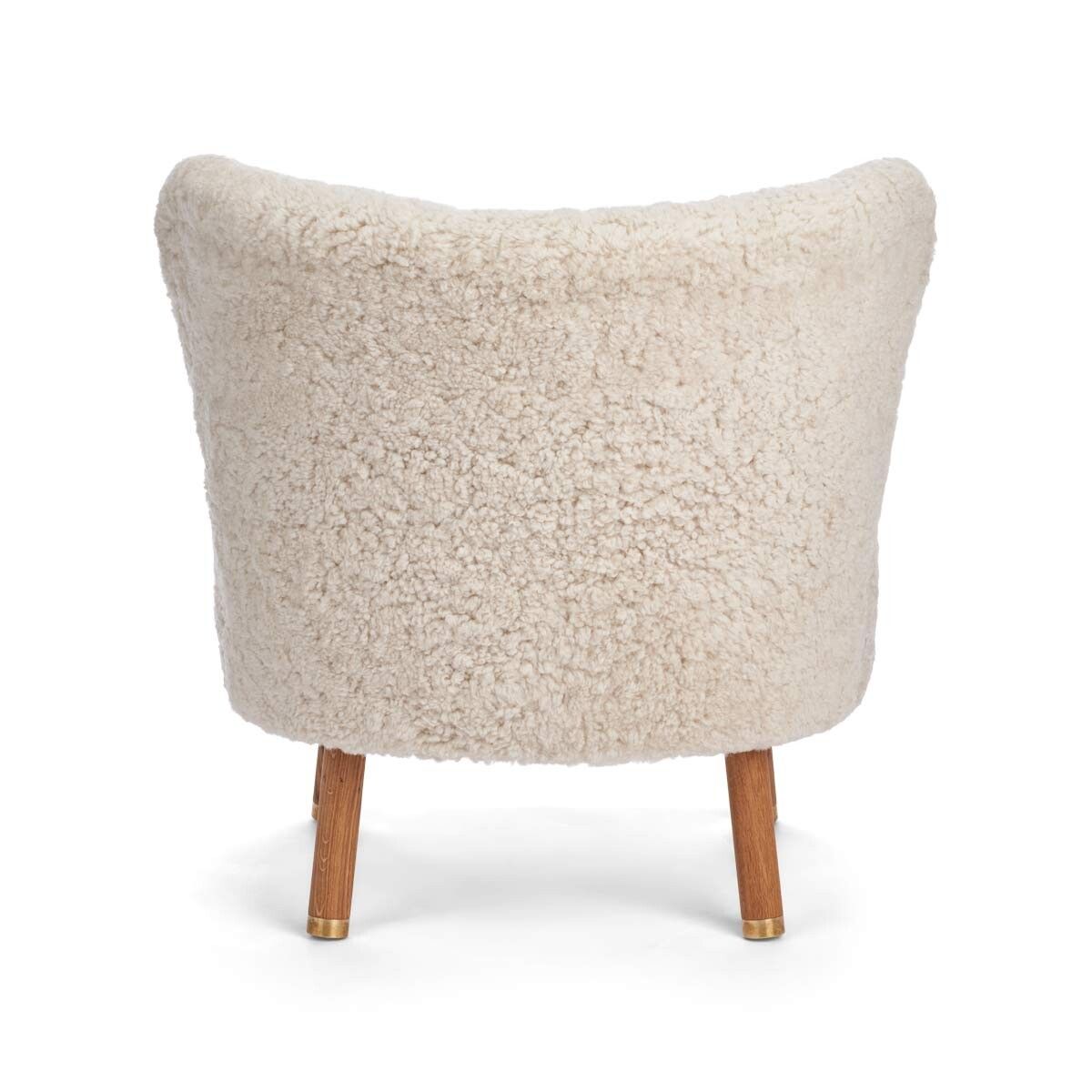 Emil Lounge Chair | Korthåret Pearl