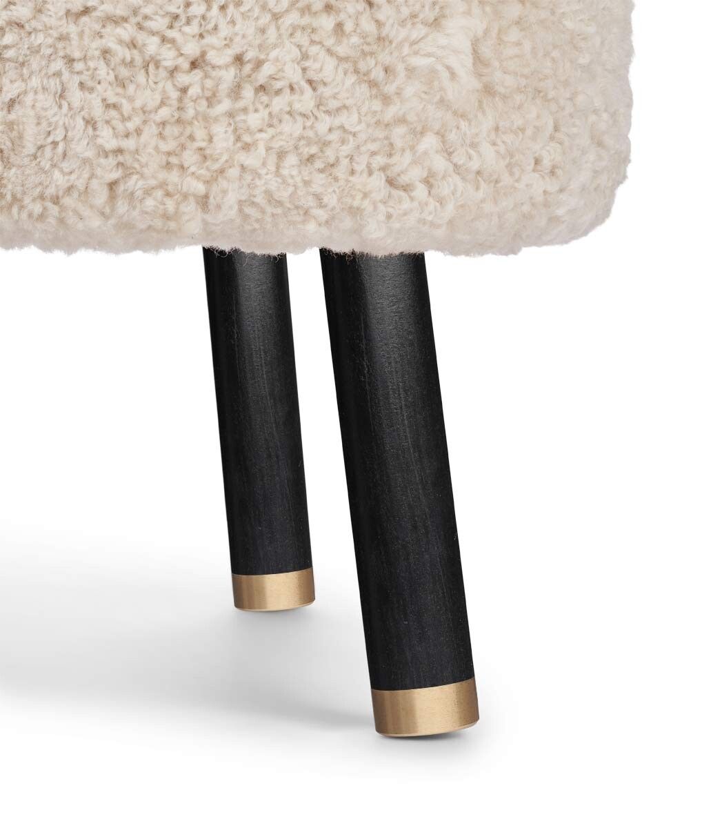 Emil Lounge Chair | Korthåret Pearl