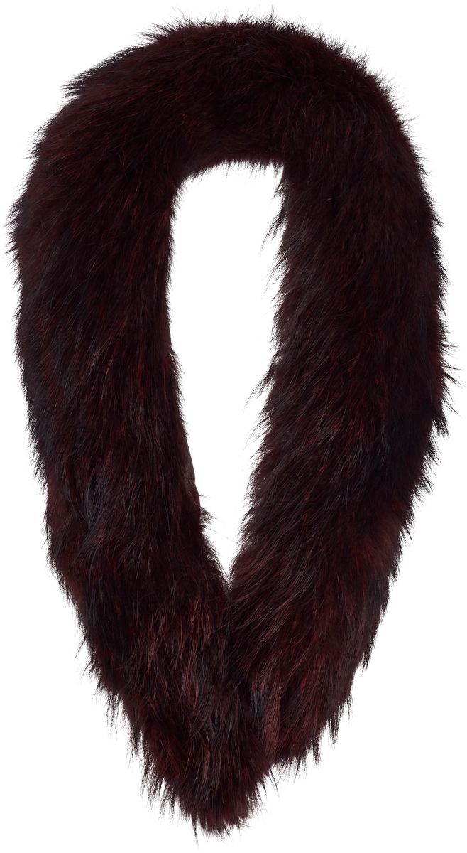 Klara Deluxe-Tørklæde Bordeaux