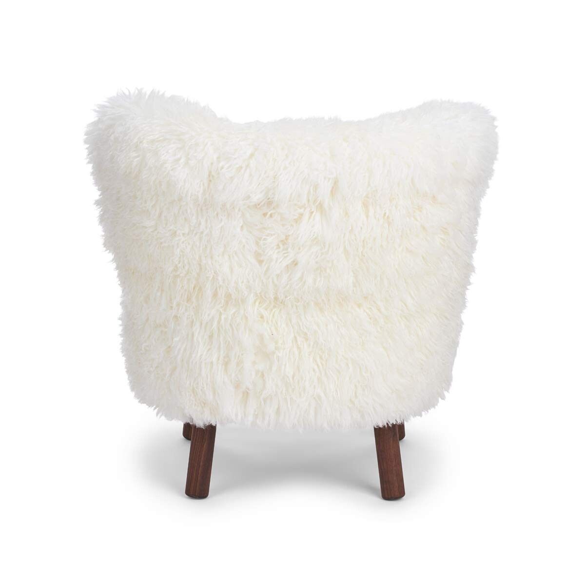 Emily Lounge Chair | Langhåret Snehvid
