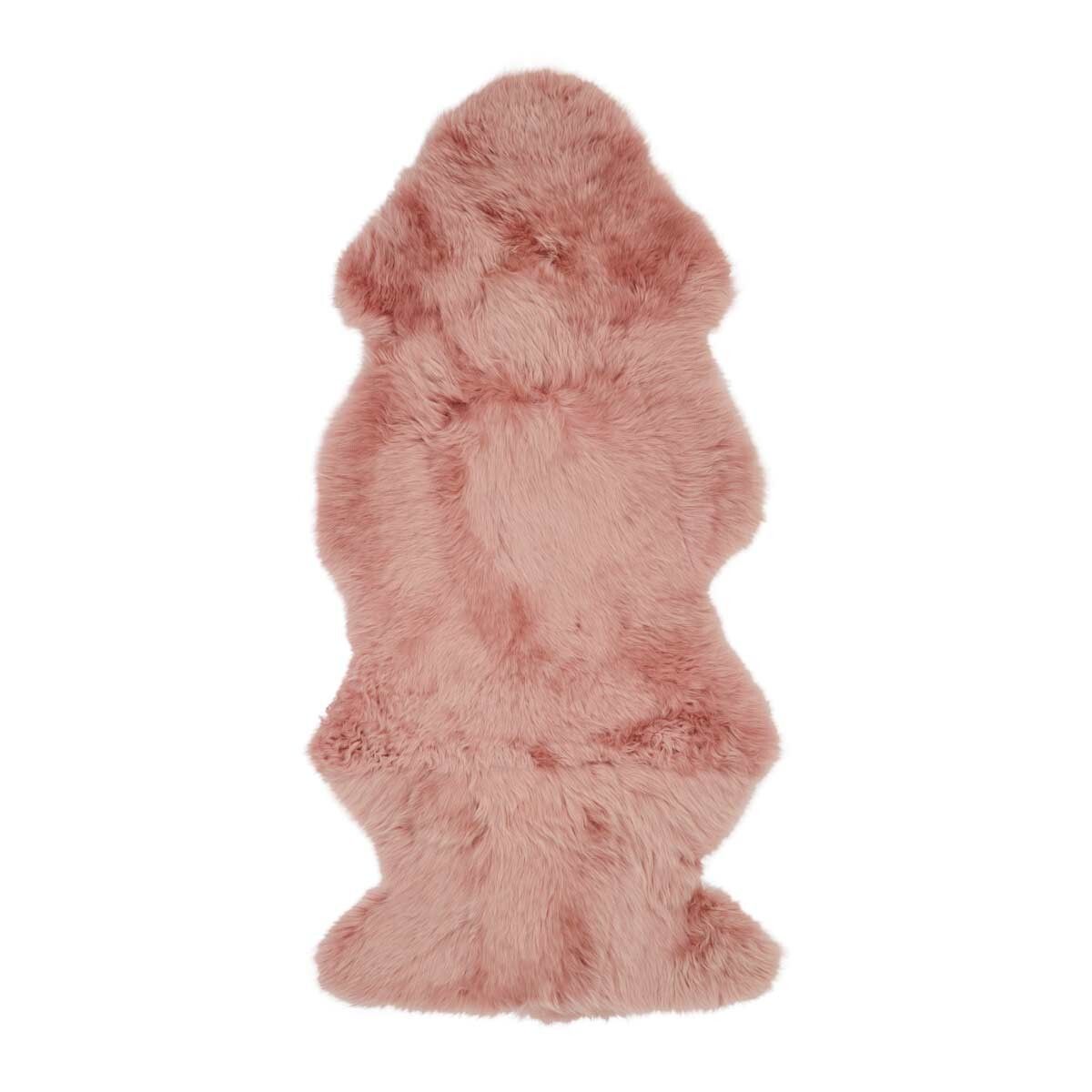 Lammeskind | Langhåret | New Zealand | 135x60 cm Rosa