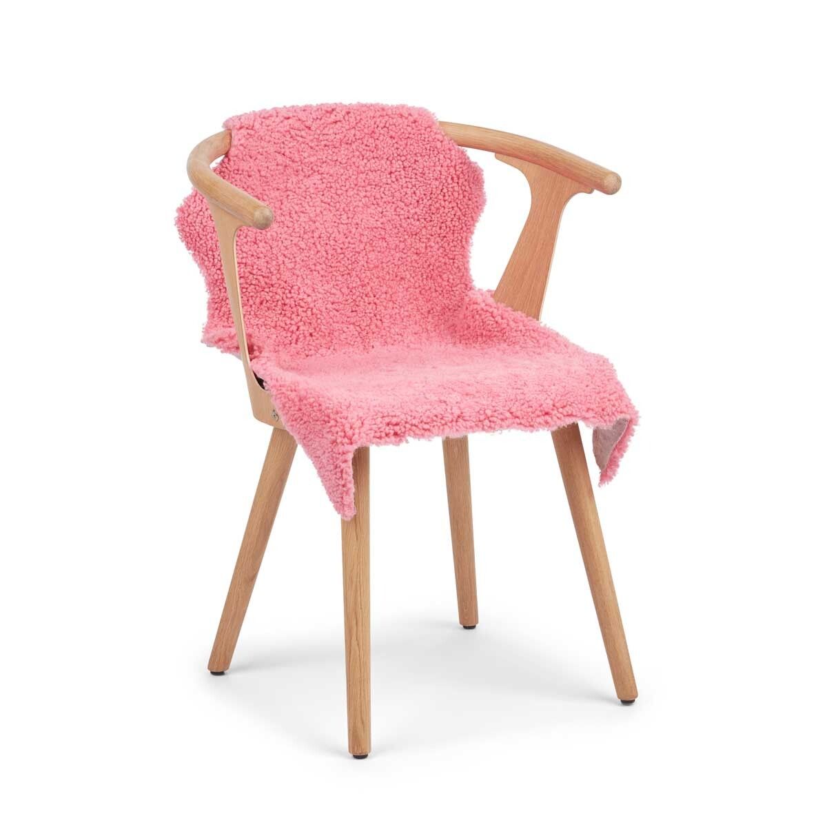 Lammeskind | Korthåret | New Zealand | 90x60 cm Koral Pink