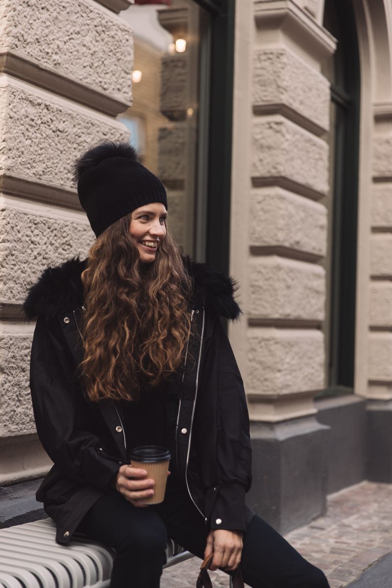 Augusta jakke Sort / Sort