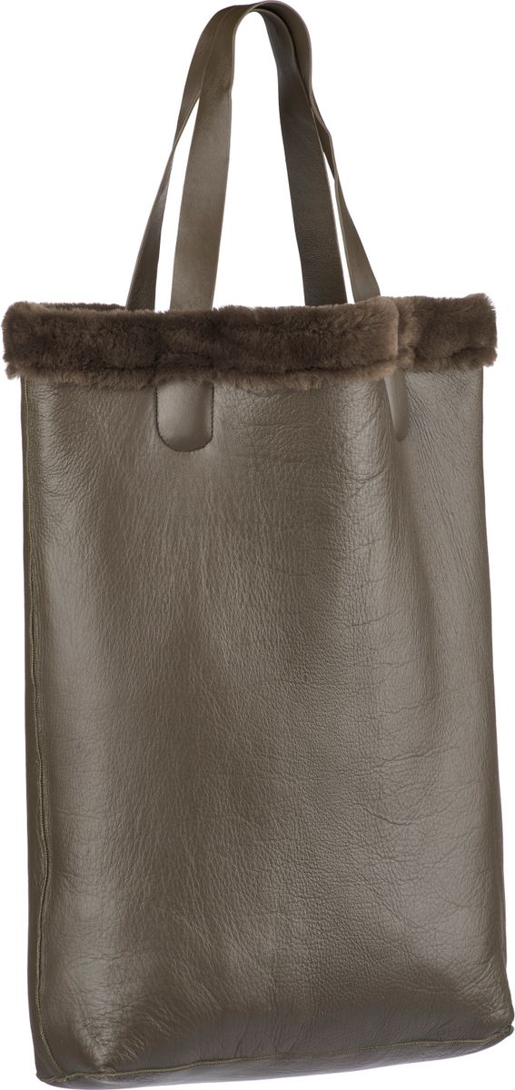 Leonora Shopper Mosgrøn
