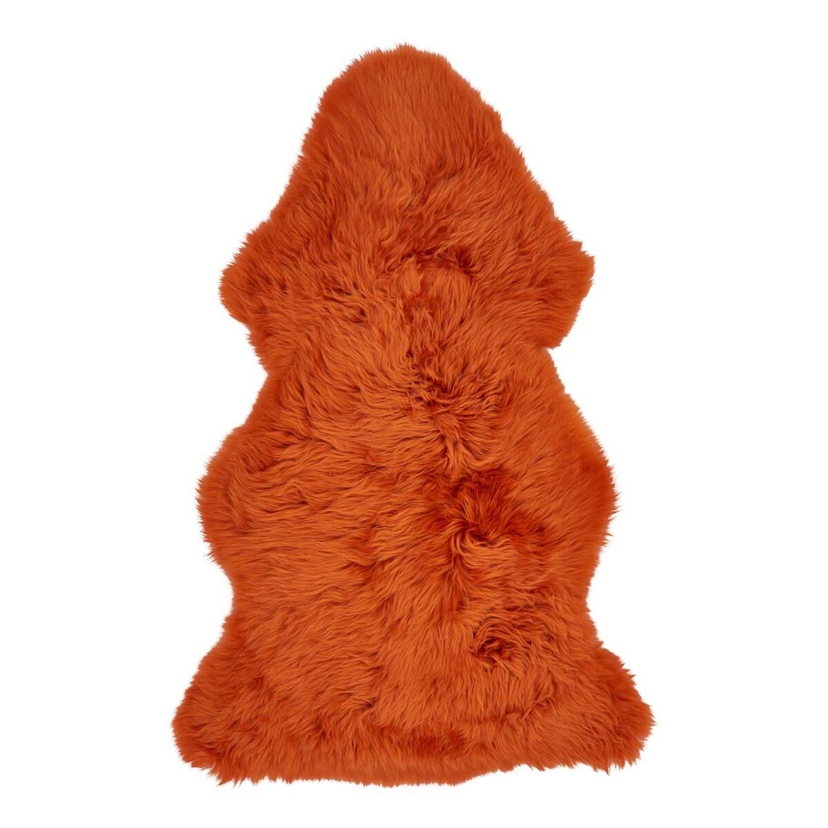 Lammeskind | Langhåret | New Zealand | 115x60 cm Rust