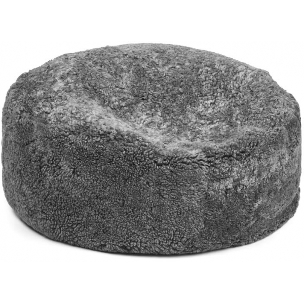 Sækkestol | Korthåret | New Zealand | D75xH28 cm Grå