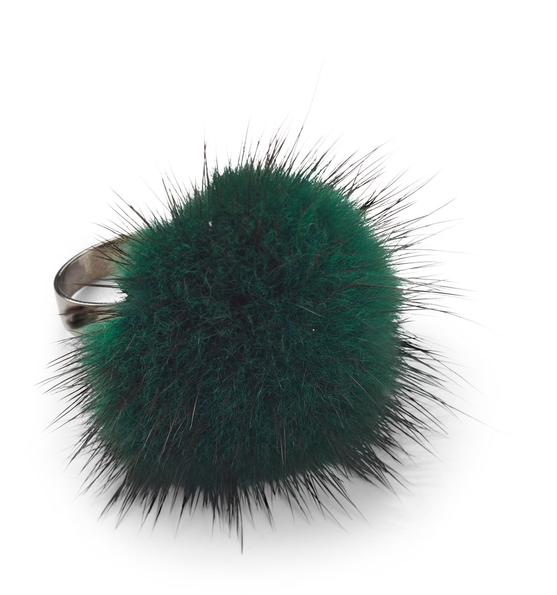 Ring Pom Pom Grøn
