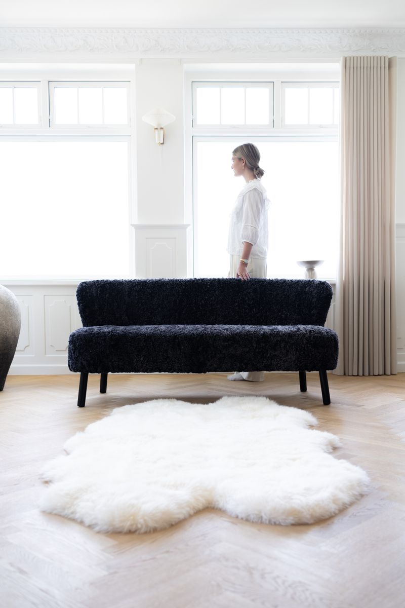 Emanuel 3-personers sofa | Designmøbel Sort