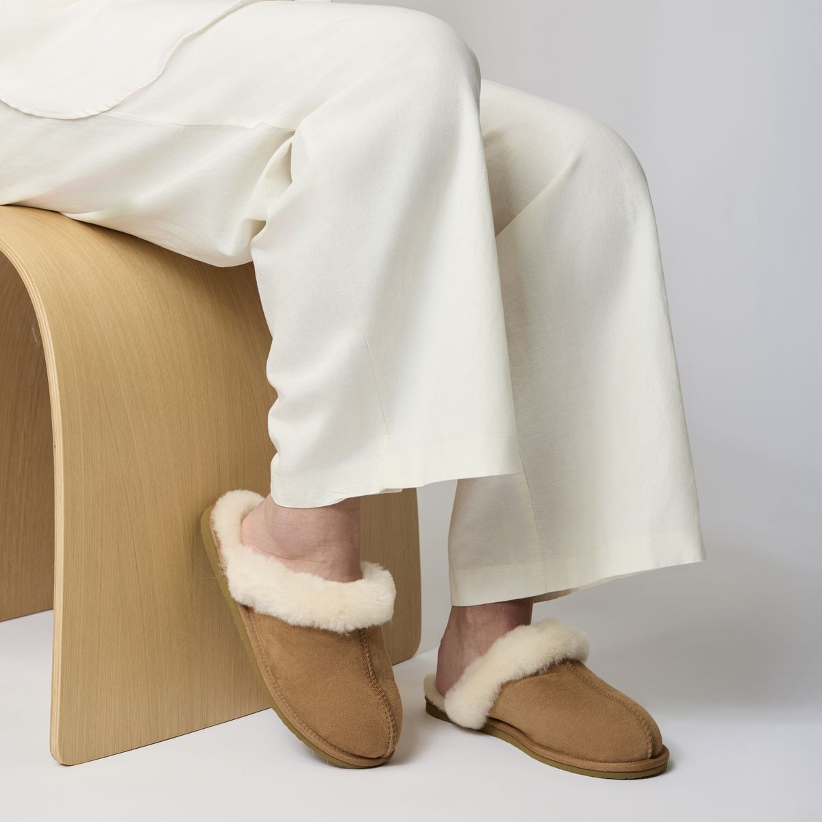 Hjemmesko uden hælkappe Sort