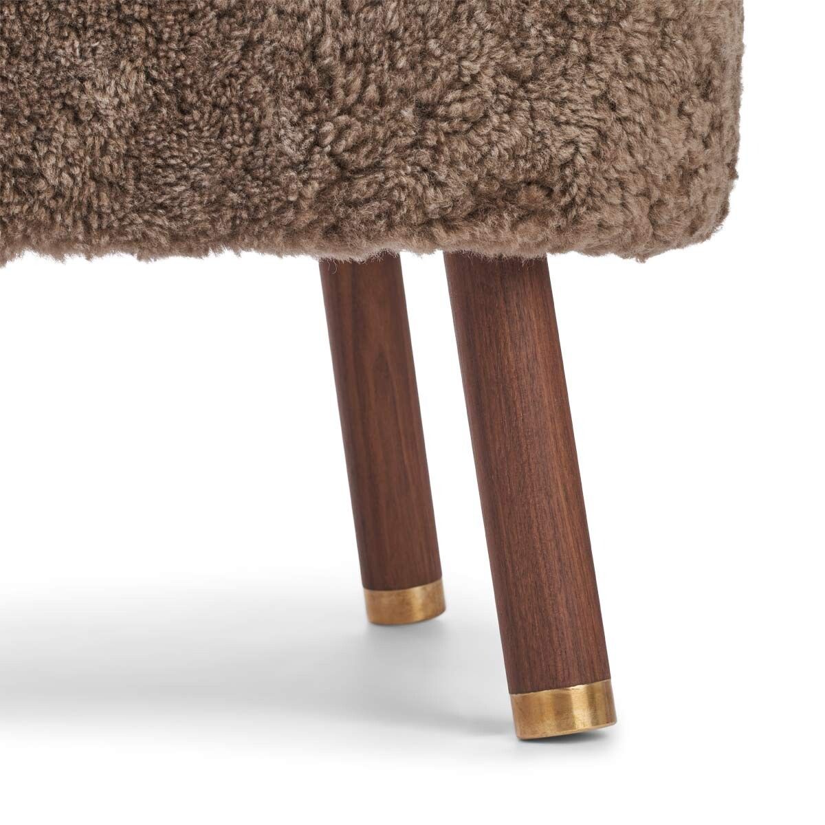 Emil Lounge Chair | Korthåret Taupe