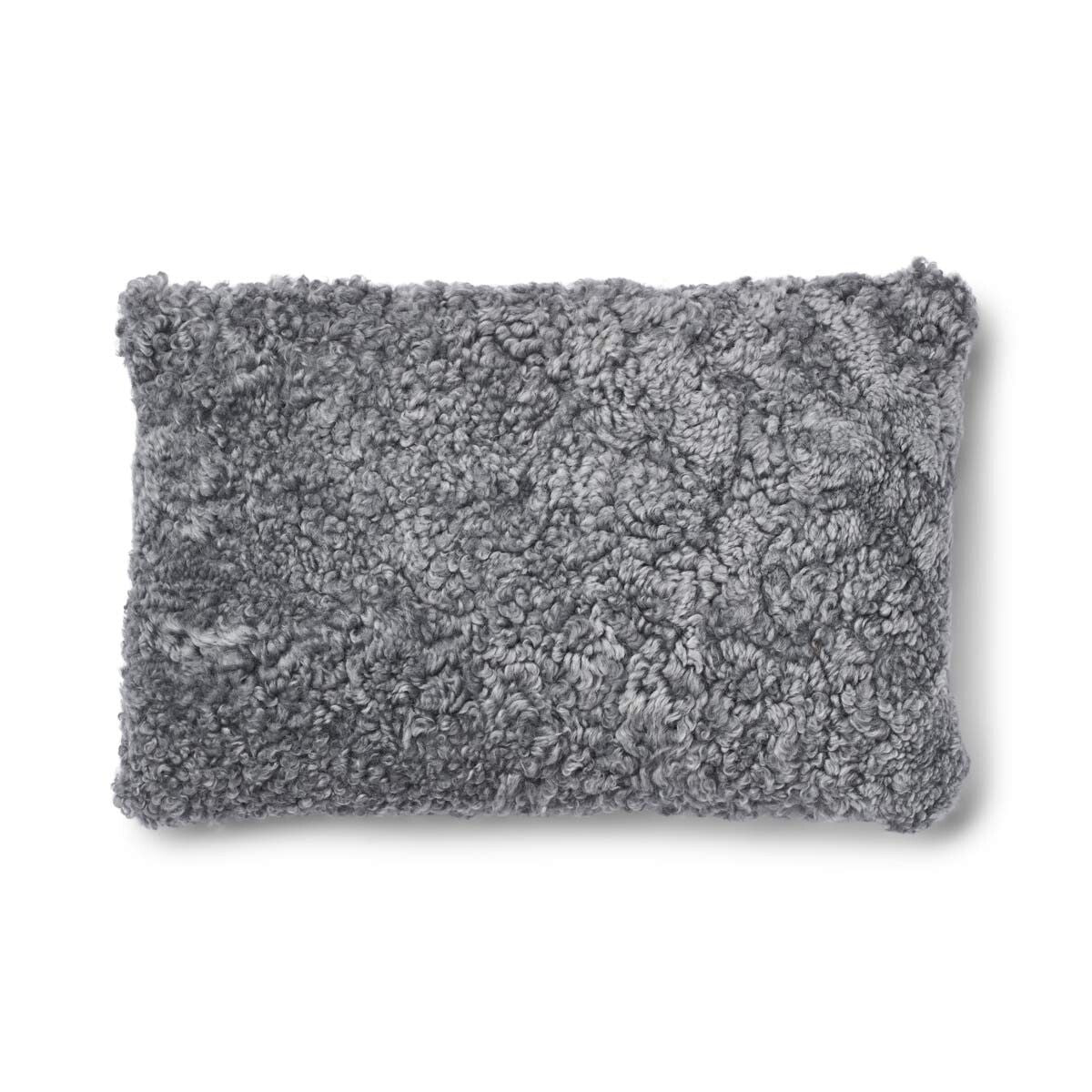 Checked Collection | Uldpude | Korthåret | 52x52 cm | 34x52 cm Glencheck-Grå/Lysegrå