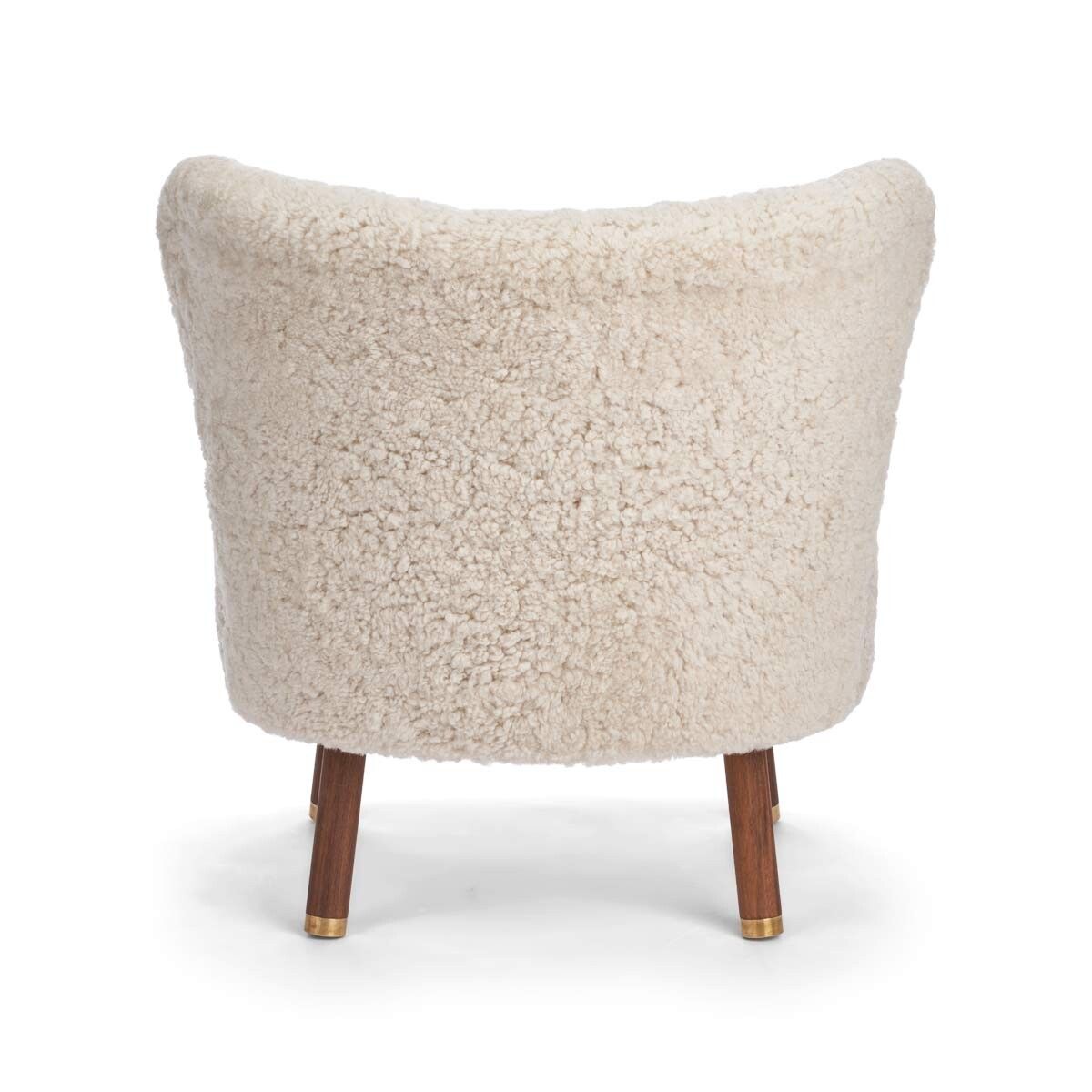 Emil Lounge Chair | Korthåret Pearl
