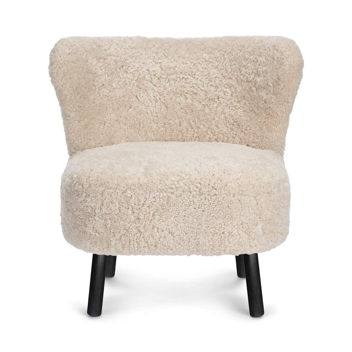 Emil Lounge Chair | Korthåret Pearl