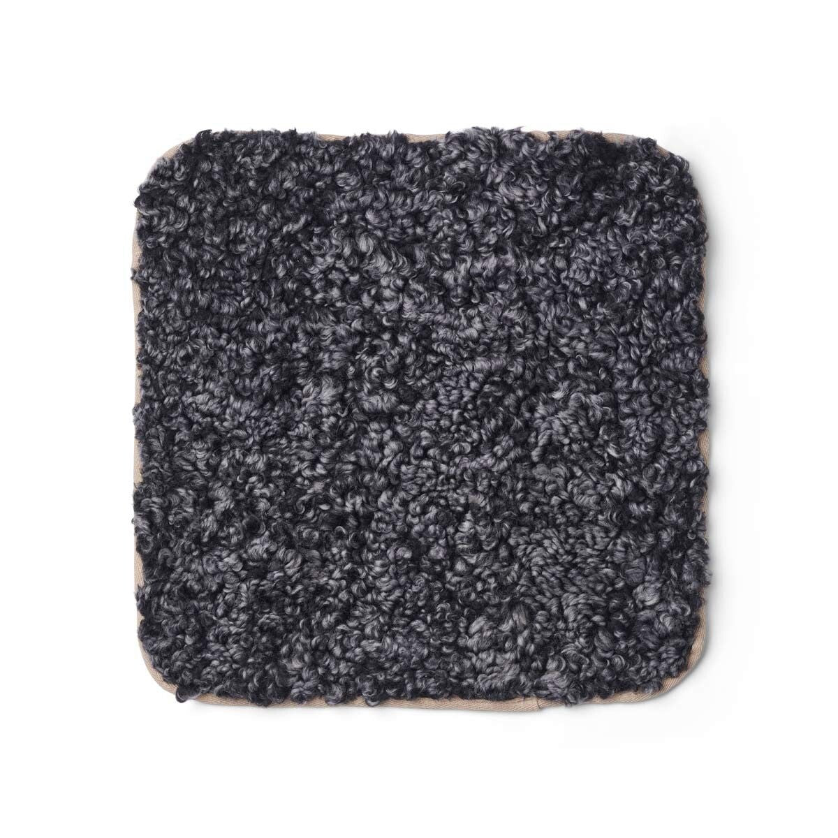 Zero Waste Sædehynde | Korthåret | New Zealand | 35x35 cm Koksgrå