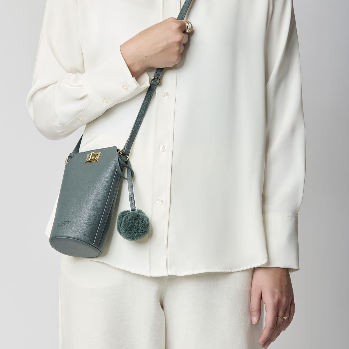 Adina Telefontaske Antik Grøn